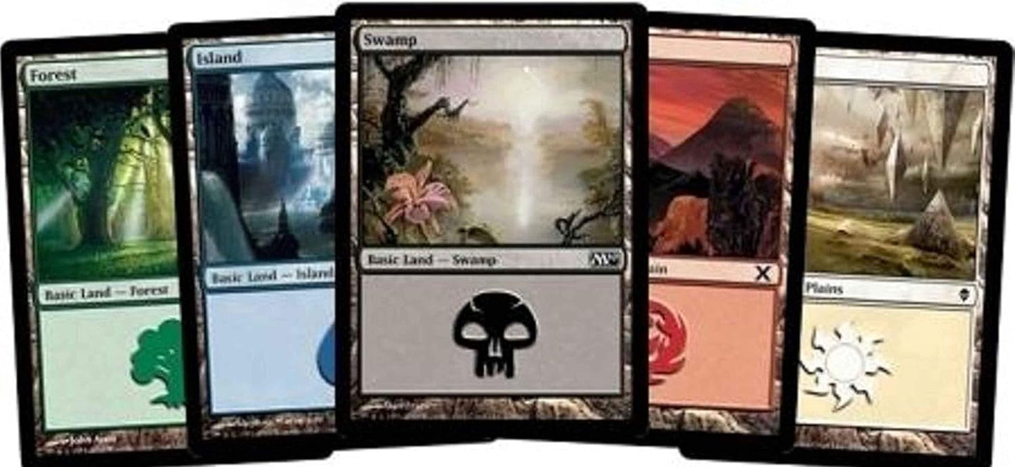 1,000 Basic Lands - NM Magic MTG 200 of Each