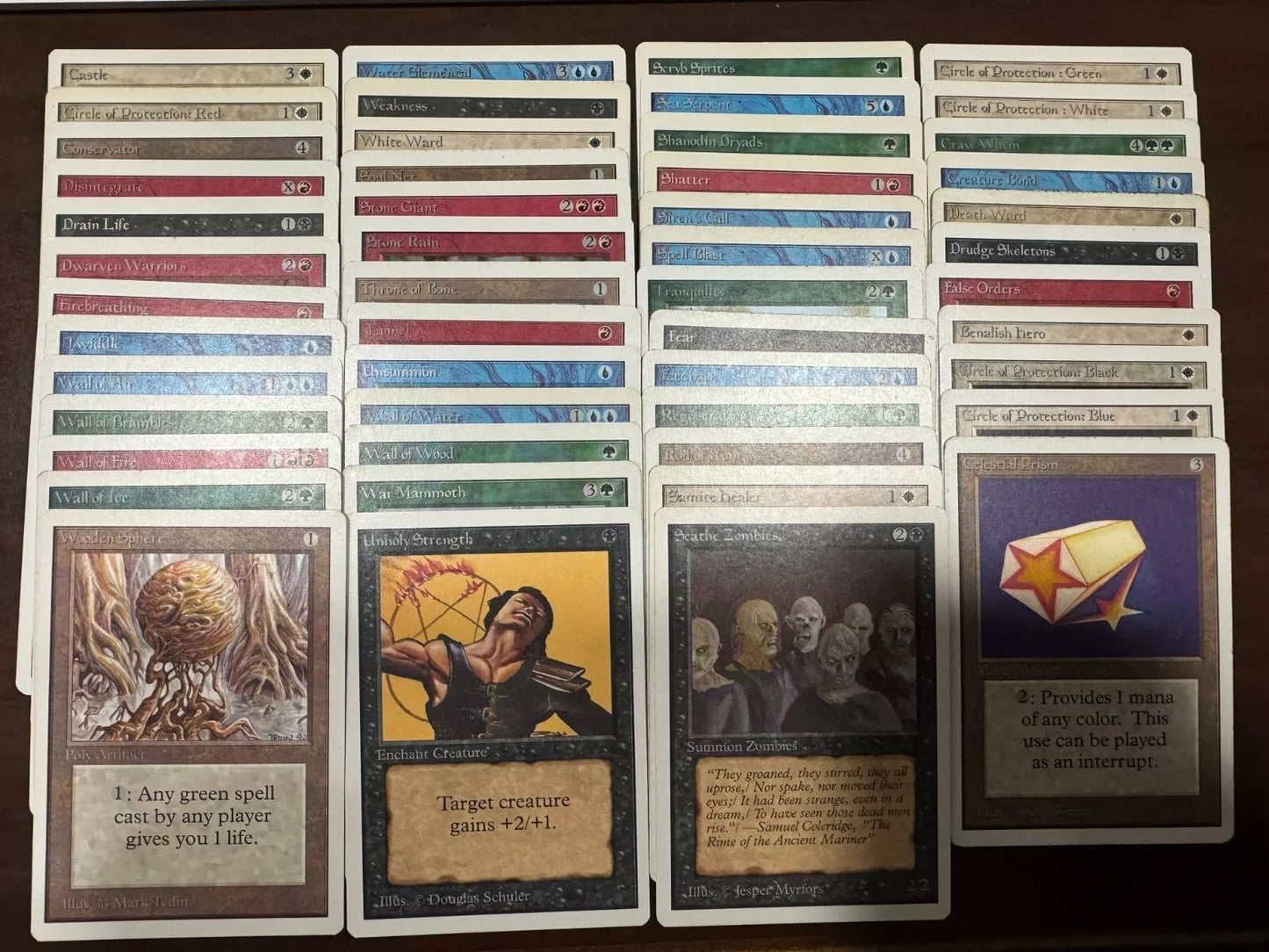 50 Random 2ED Unlimited Cards - MTG