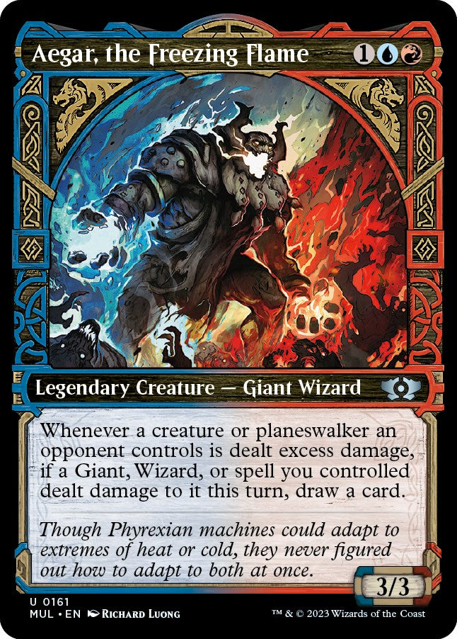 Aegar, the Freezing Flame (Halo Foil)