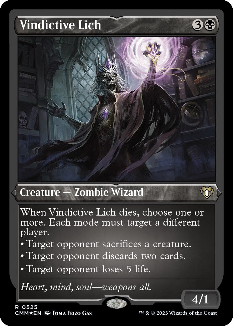 Vindictive Lich (Foil Etched)