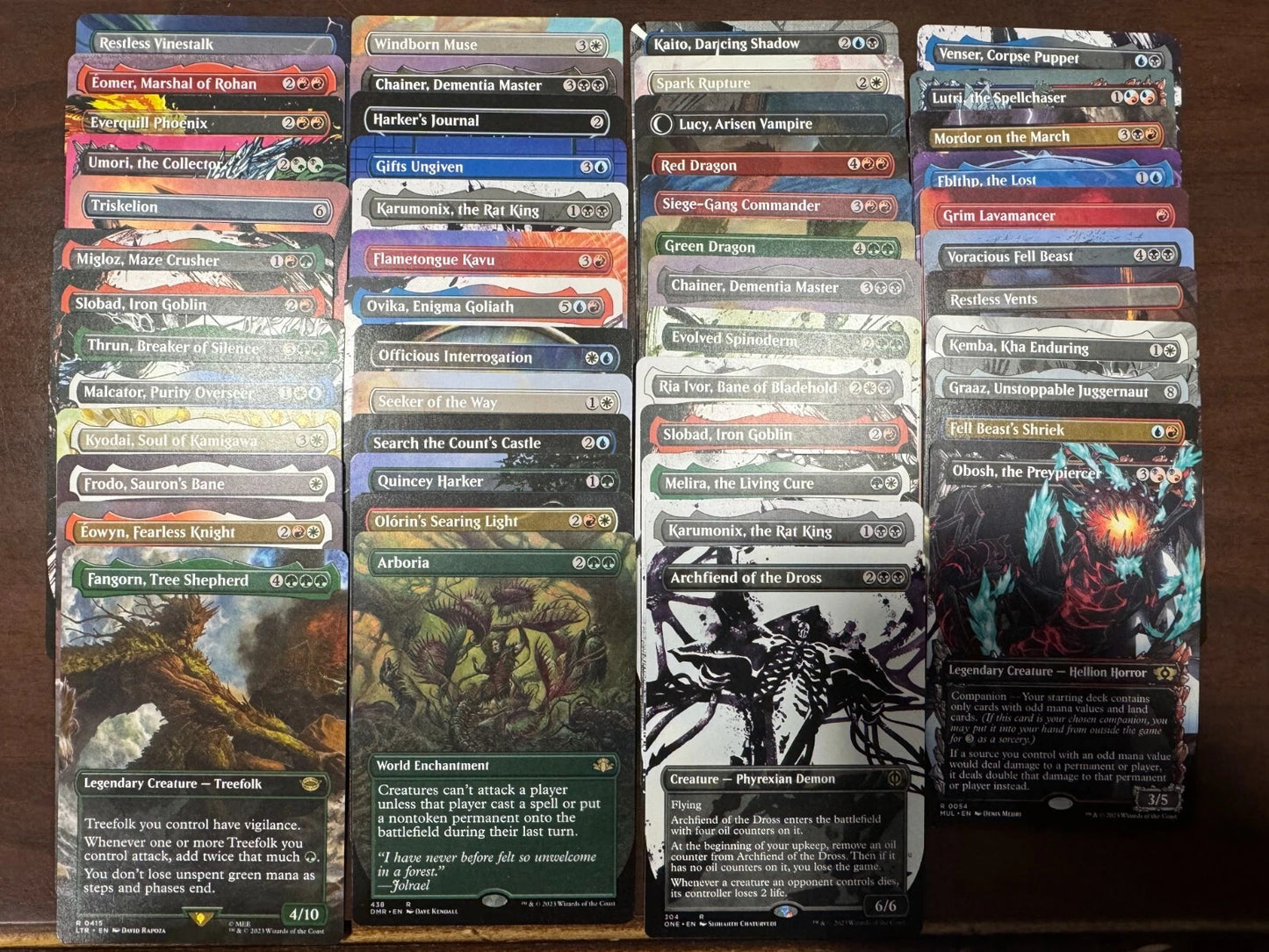 50 Borderless Cards - MTG NM Random Huge Lot