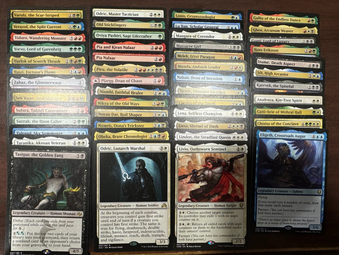 50 Rare Commander Generals - EDH Huge Random Lot MTG Magic NM