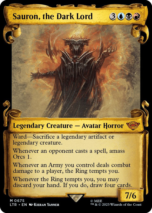 Sauron, the Dark Lord (Showcase Scrolls)