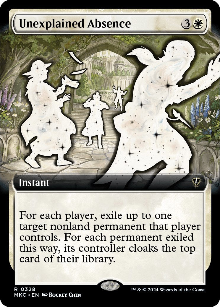 Unexplained Absence (Extended Art)