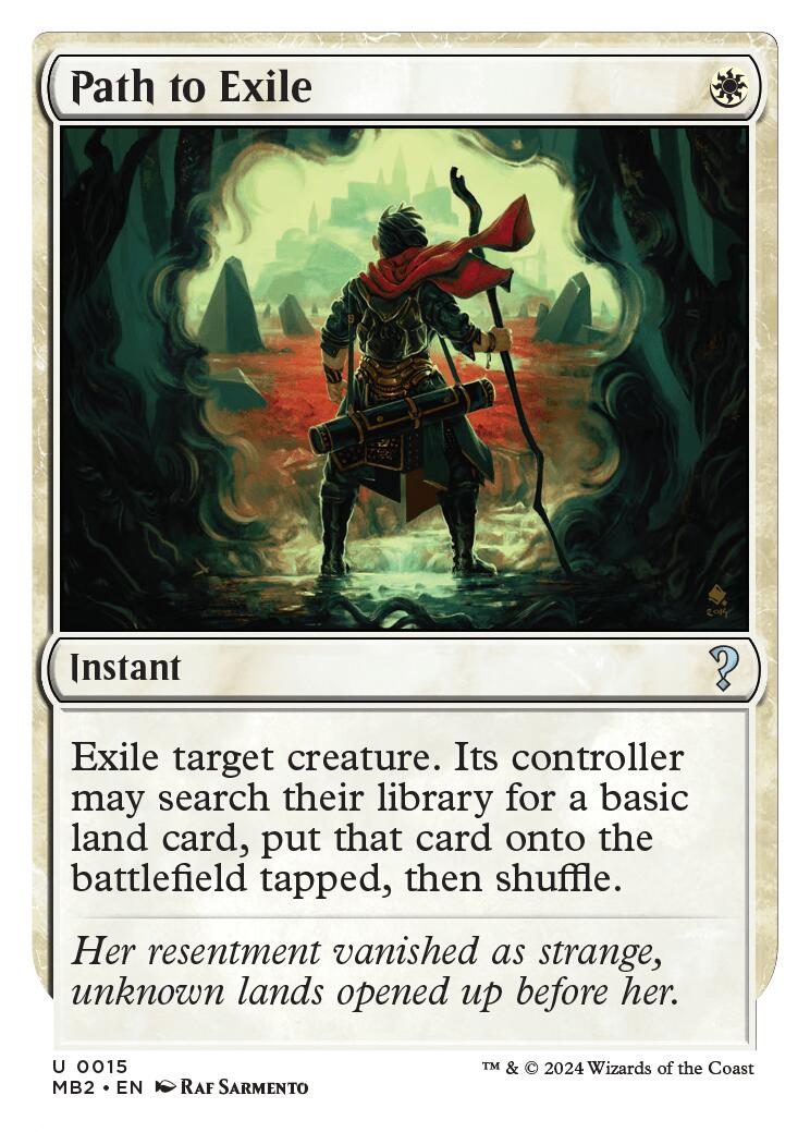 Path to Exile (White Border)