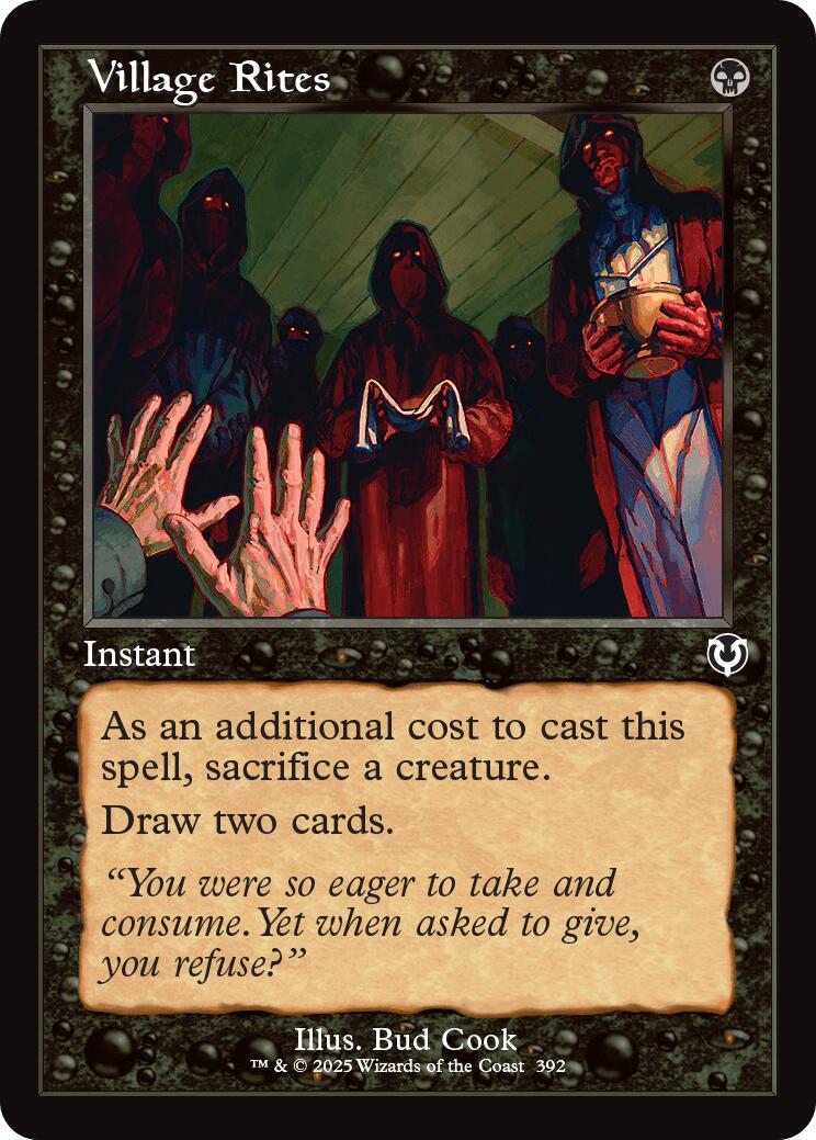 Village Rites (Retro Frame)