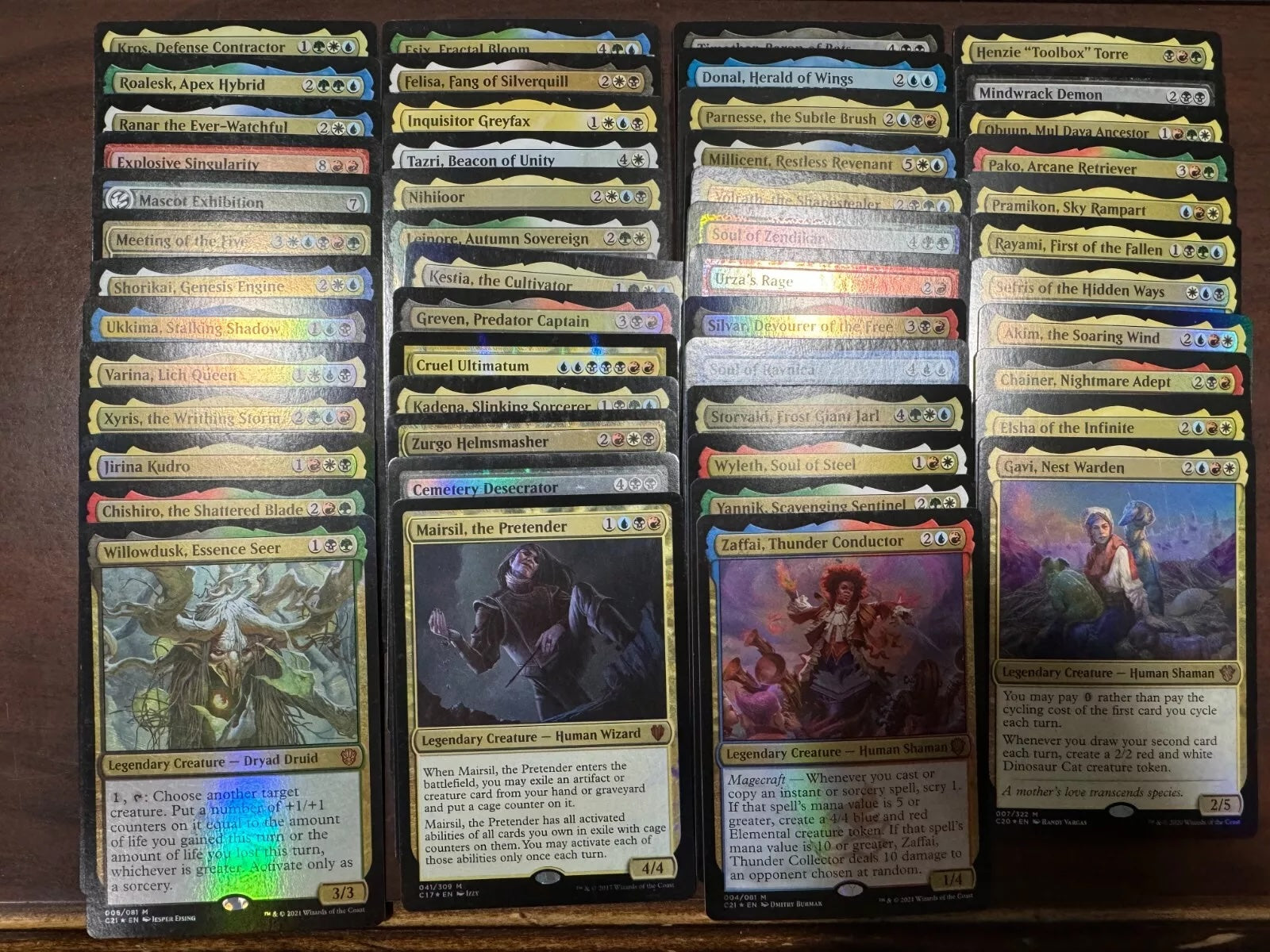 50 Random Foil Mythic Rare Cards