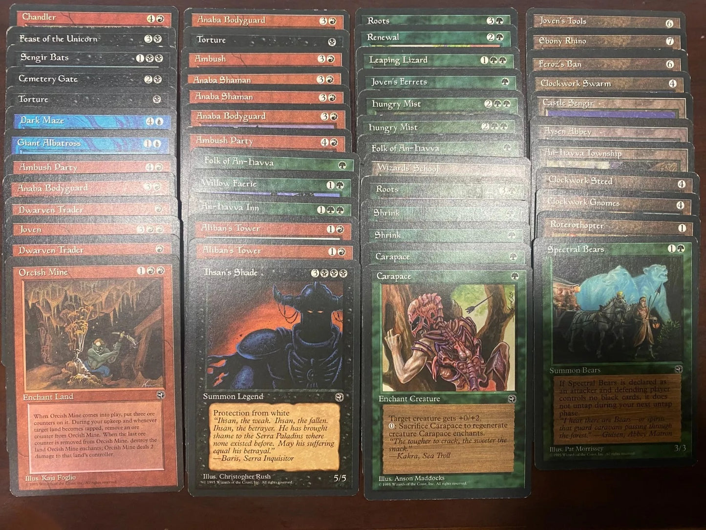 50 Random Homelands Cards - MTG