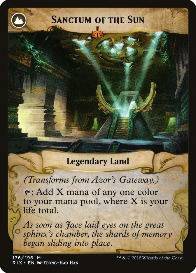 Azor's Gateway (Back)