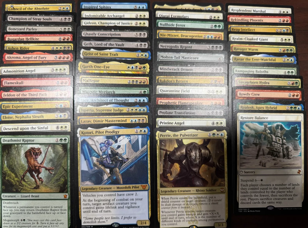 50 Random Mythic Rare Cards - MTG