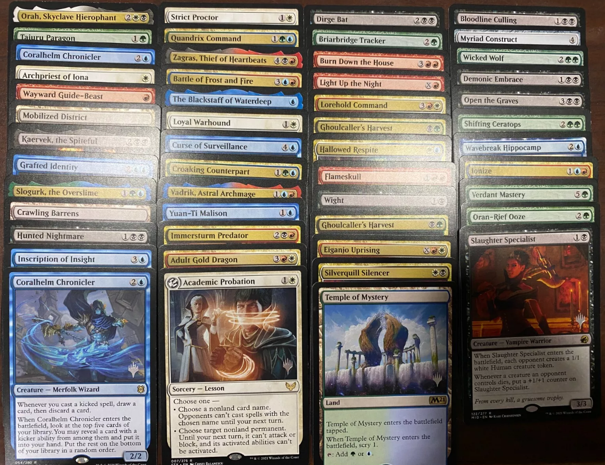 50 Random Stamped Promo Pack Cards - MTG