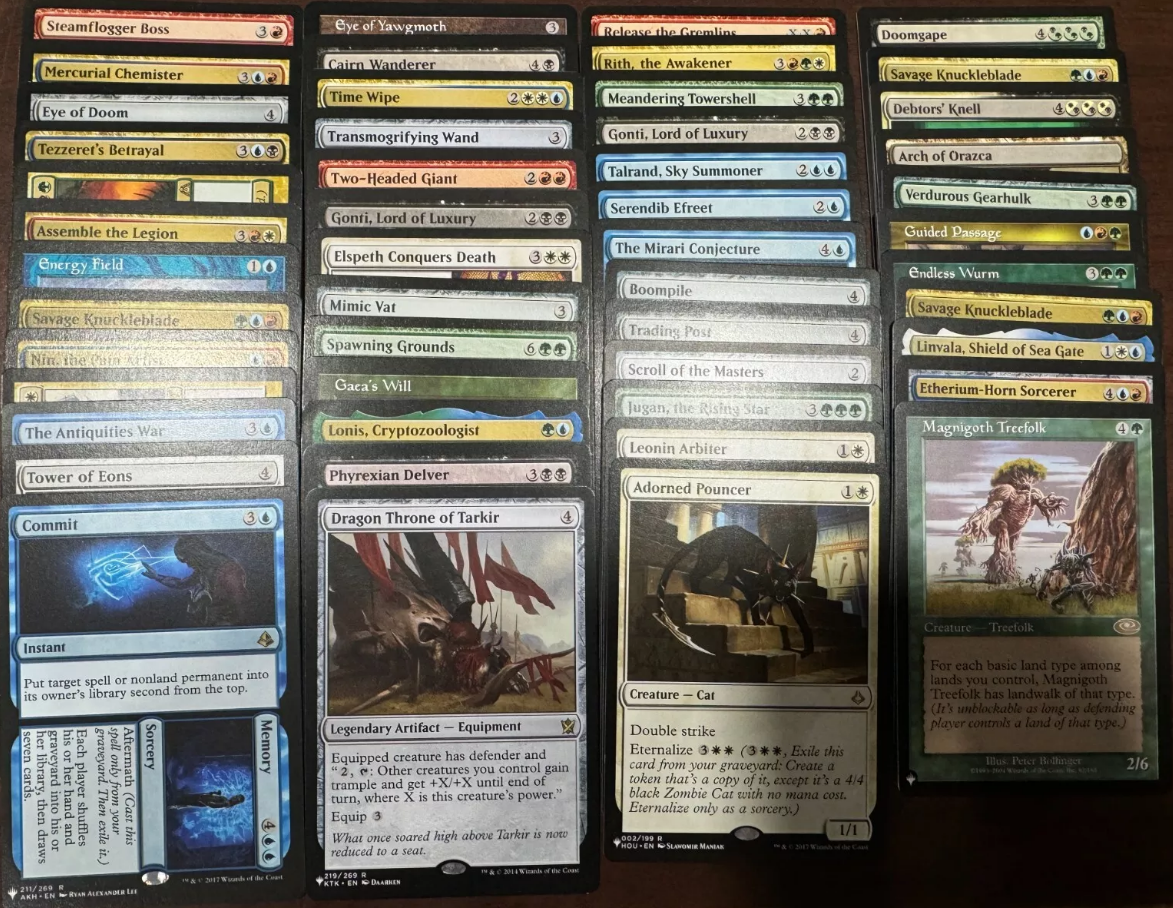 rare magic cards list 50 Random The List Reprints Rare Cards