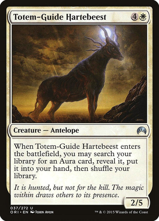 Totem-Guide Hartebeest [37]