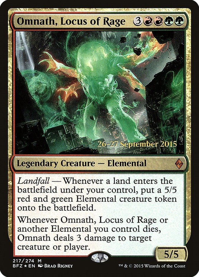 Omnath, Locus of Rage [PRE - 217]
