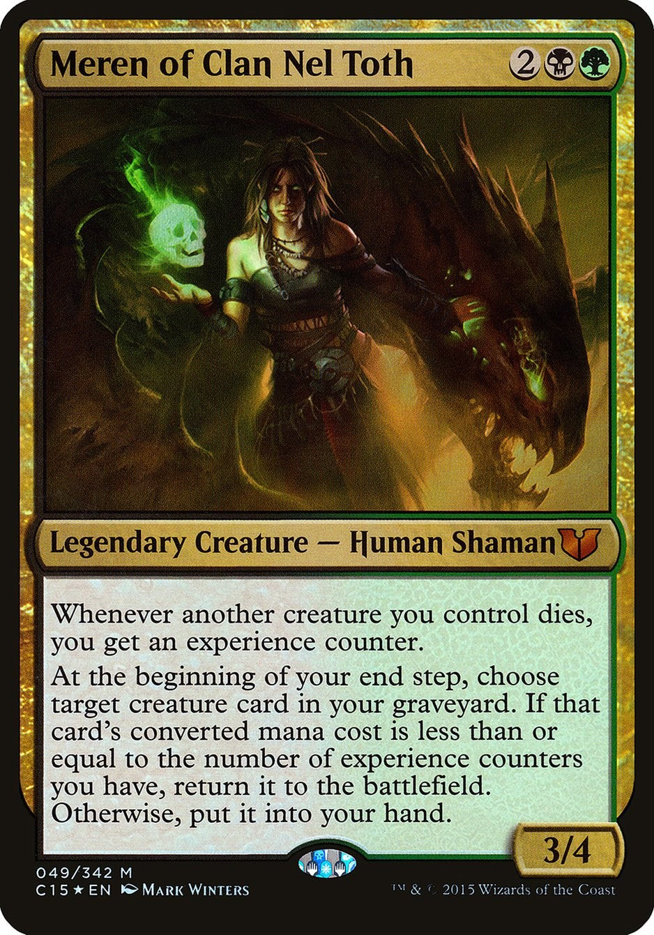 Meren of Clan Nel Toth (Commander 2015) [OVER - 49]