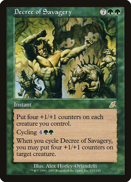 Decree of Savagery [SCG - 115]