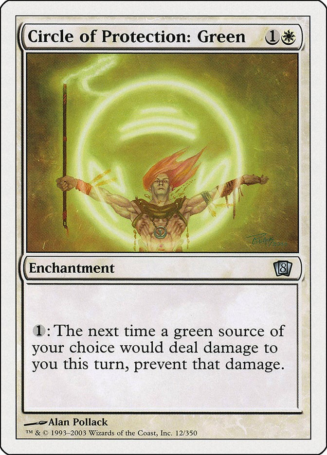 Circle of Protection: Green [8ED - 12]