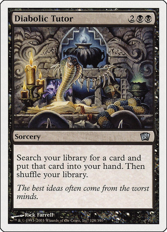 Diabolic Tutor [8ED - 128]
