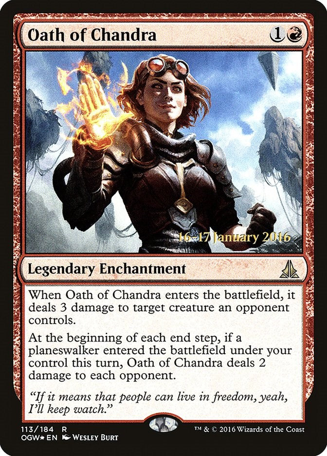Oath of Chandra [PRE - 113]