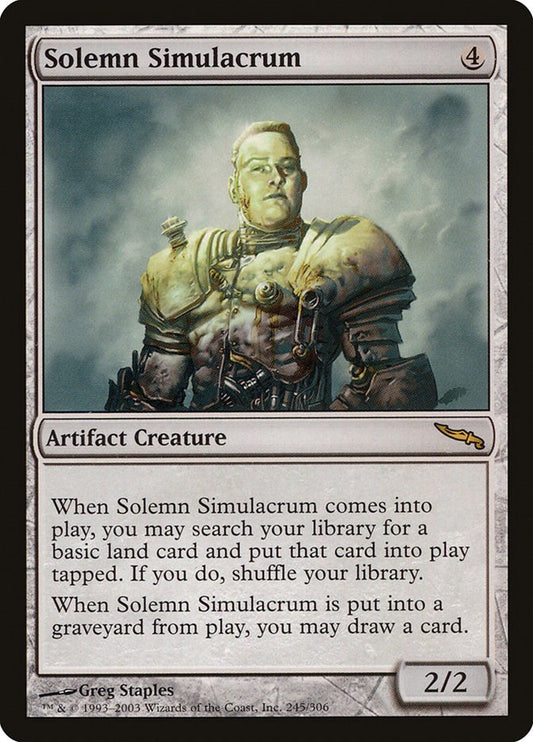 Solemn Simulacrum [245]