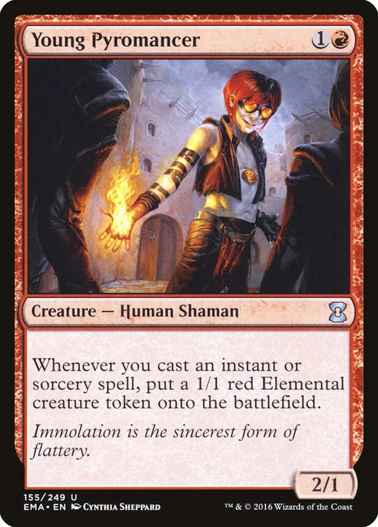 Young Pyromancer [EMA - 155]