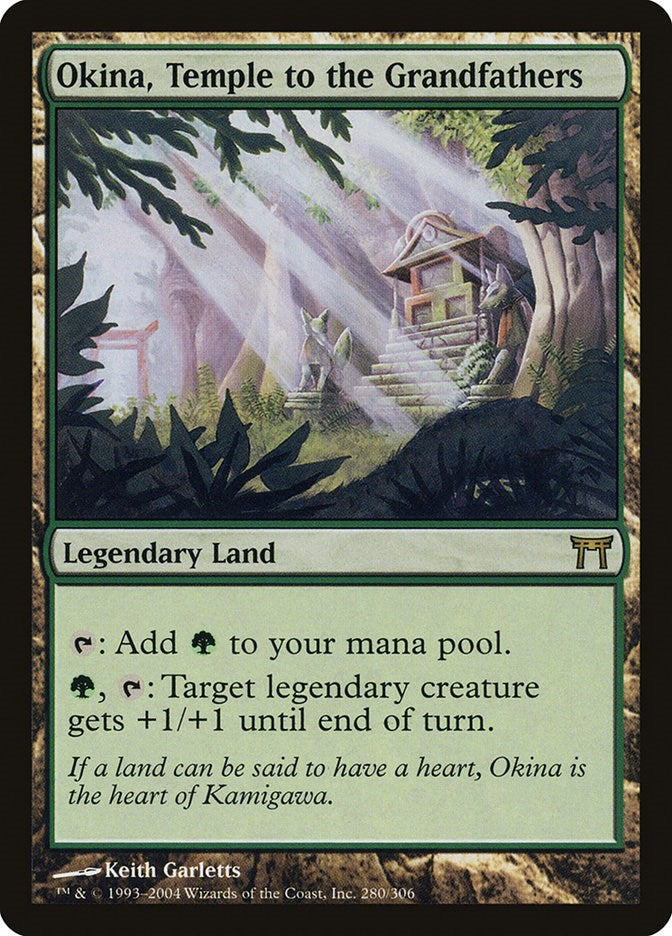 Okina, Temple to the Grandfathers [CHK - 280]