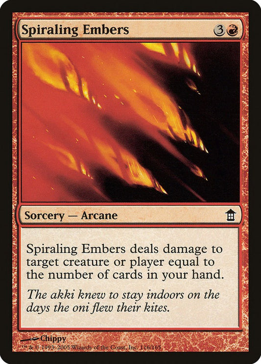 Spiraling Embers [SOK - 116]