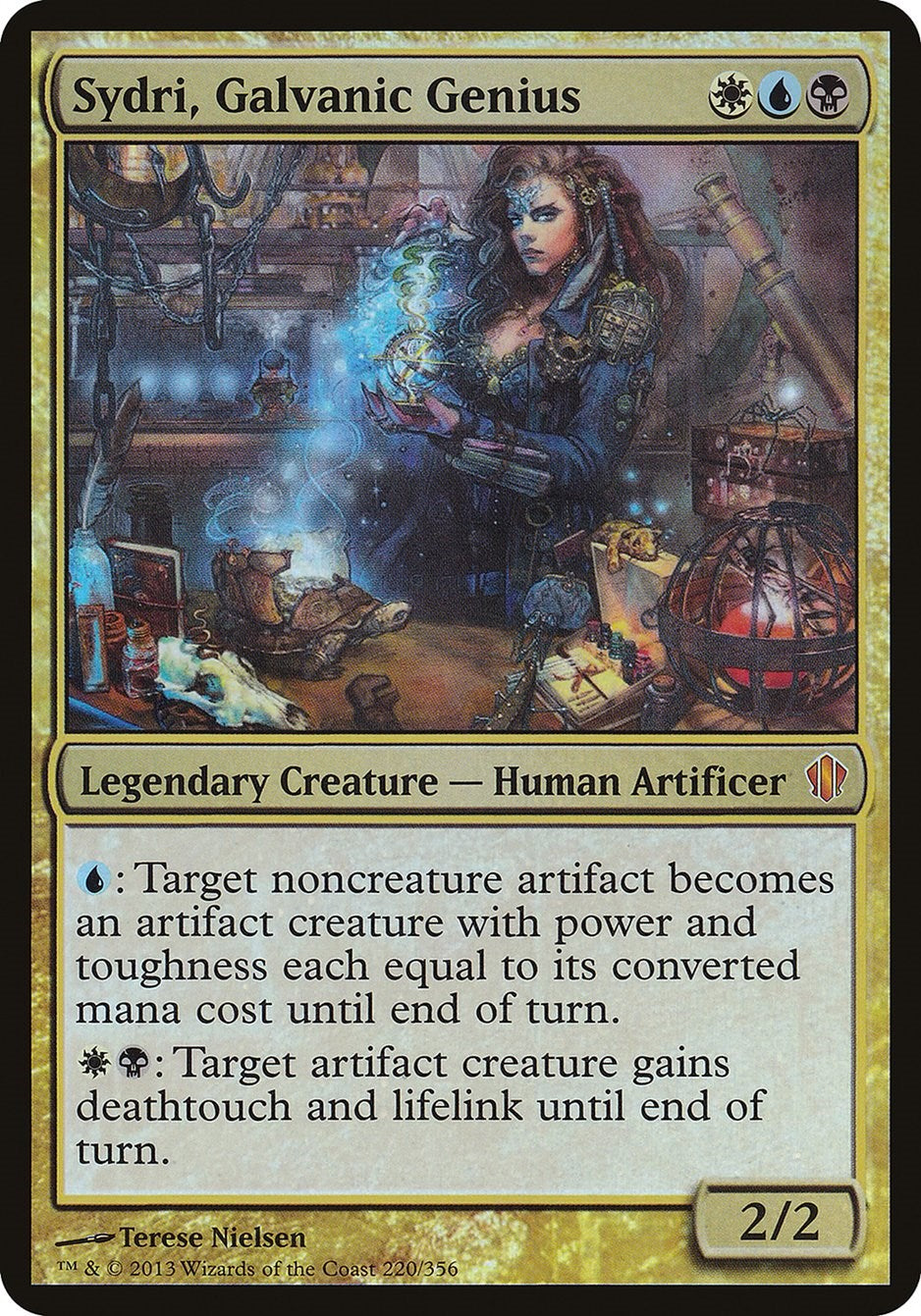 Sydri, Galvanic Genius (Commander 2013) [OVER - 220]