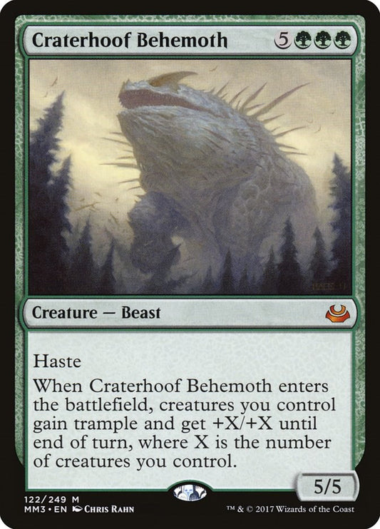 Craterhoof Behemoth [MM3 - 122]
