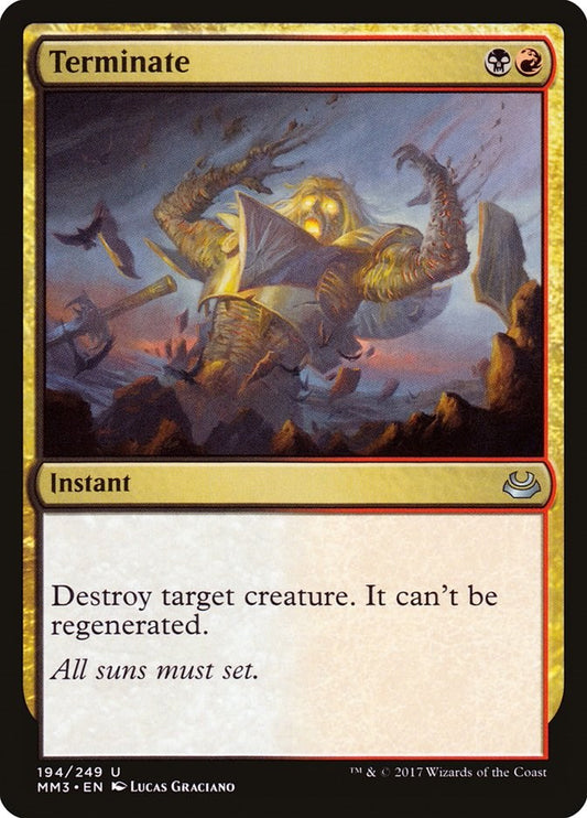Terminate [MM3 - 194]