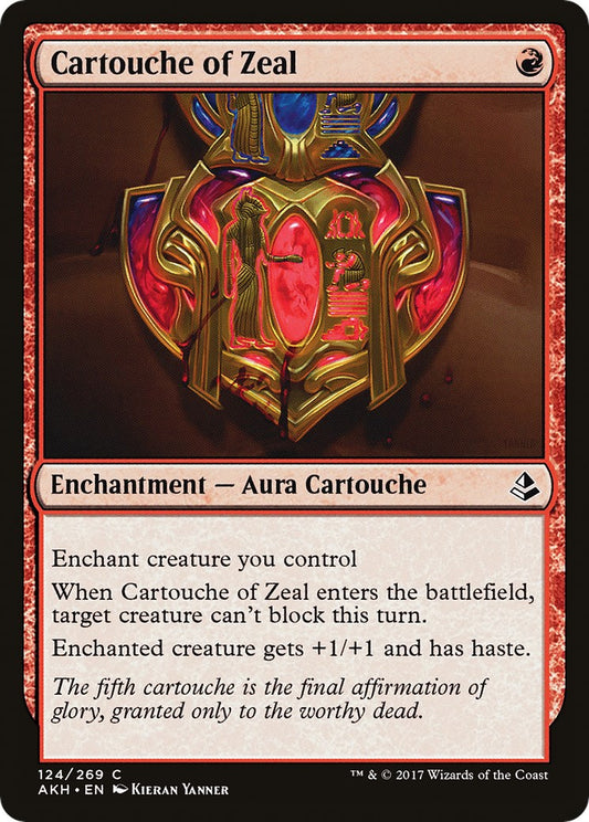 Cartouche of Zeal [AKH - 124]