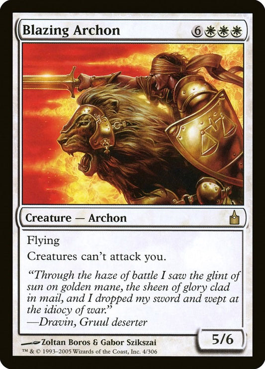 Blazing Archon [RAV - 4]