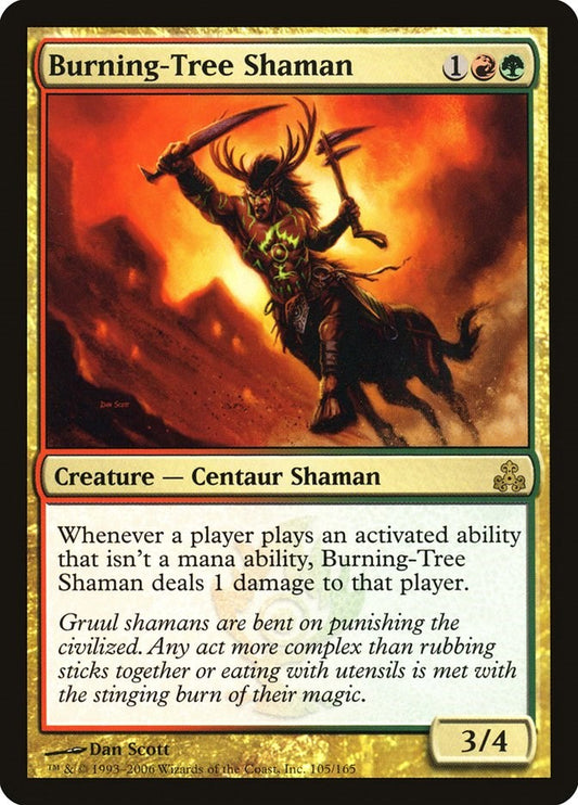 Burning-Tree Shaman [GPT - 105]