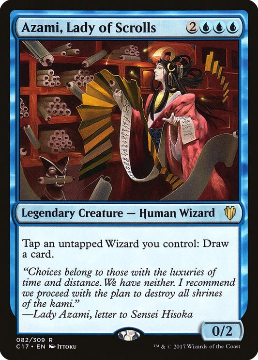 Azami, Lady of Scrolls [C17 - 82]