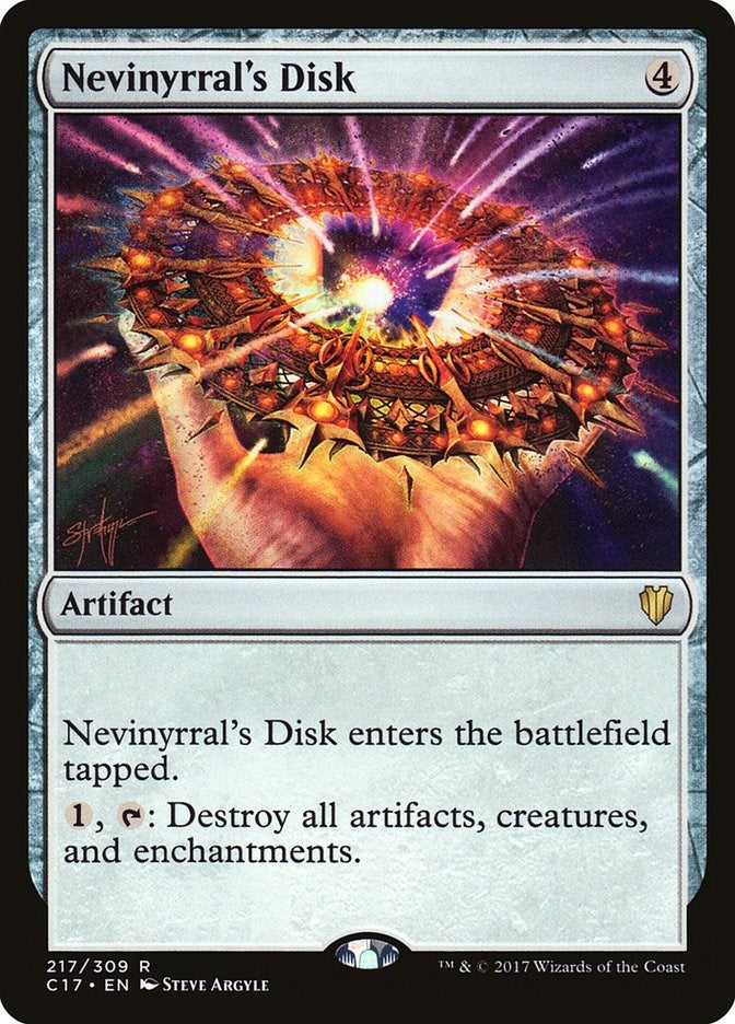 Nevinyrral's Disk [C17 - 217]
