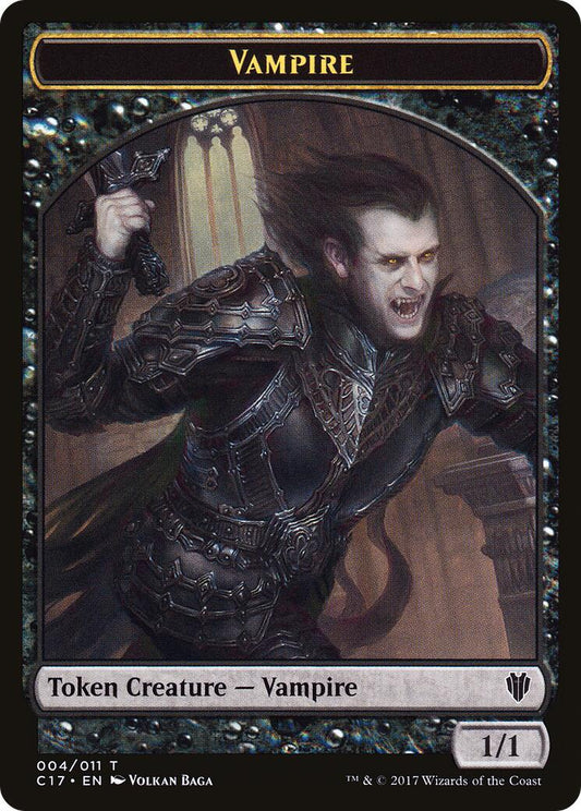 Vampire // Zombie Double-sided Token [C17 - 4 // 5]
