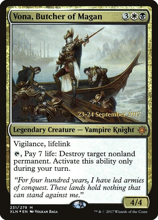 Vona, Butcher of Magan [PRE - 231]