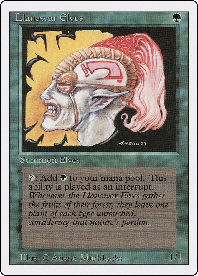 Llanowar Elves [3ED - N/A]
