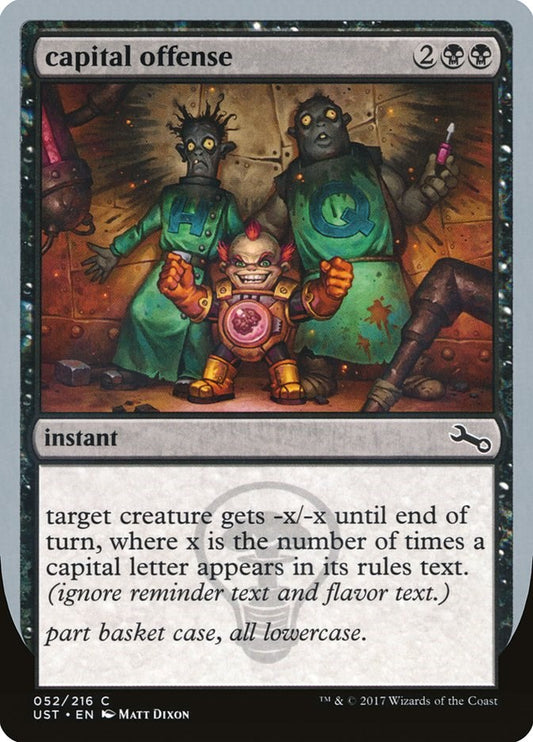 capital offense [UST - 52]