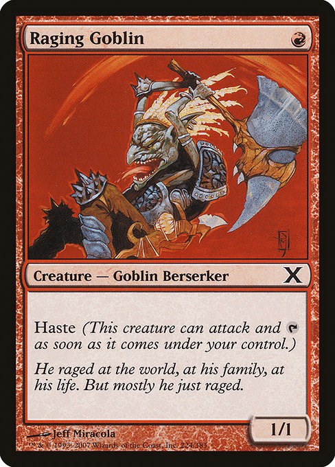 Raging Goblin [10E - 224]