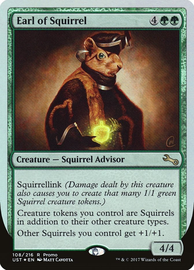 Earl of Squirrel (Draft Weekend) [LARP - 108]