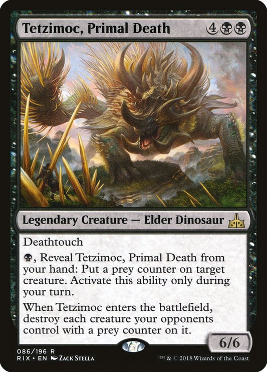 Tetzimoc, Primal Death [RIX - 86]