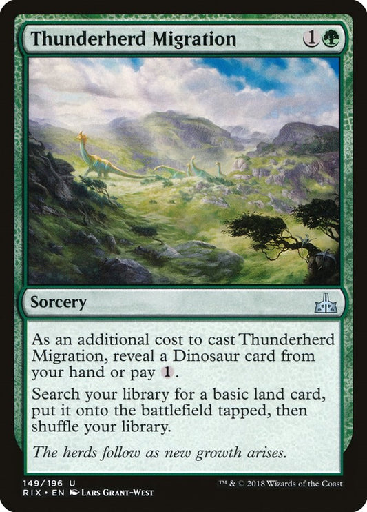 Thunderherd Migration [RIX - 149]