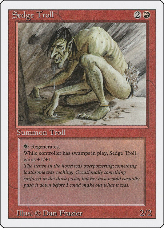 Sedge Troll [3ED - N/A]