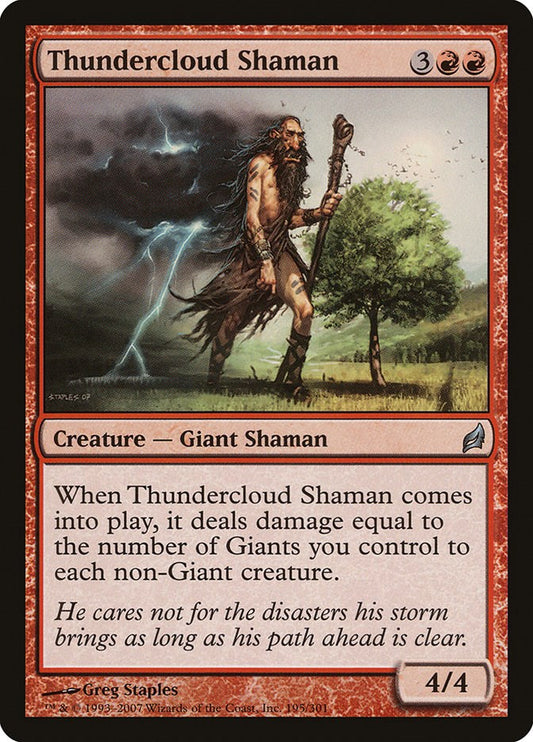Thundercloud Shaman [LRW - 195]