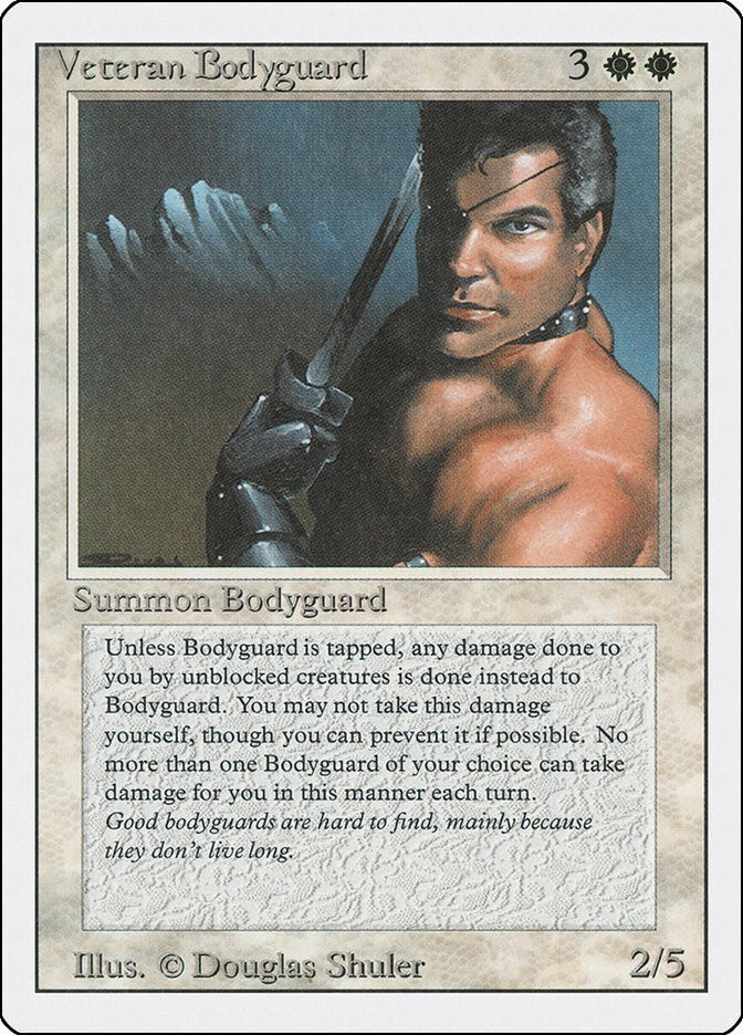 Veteran Bodyguard [3ED - N/A]