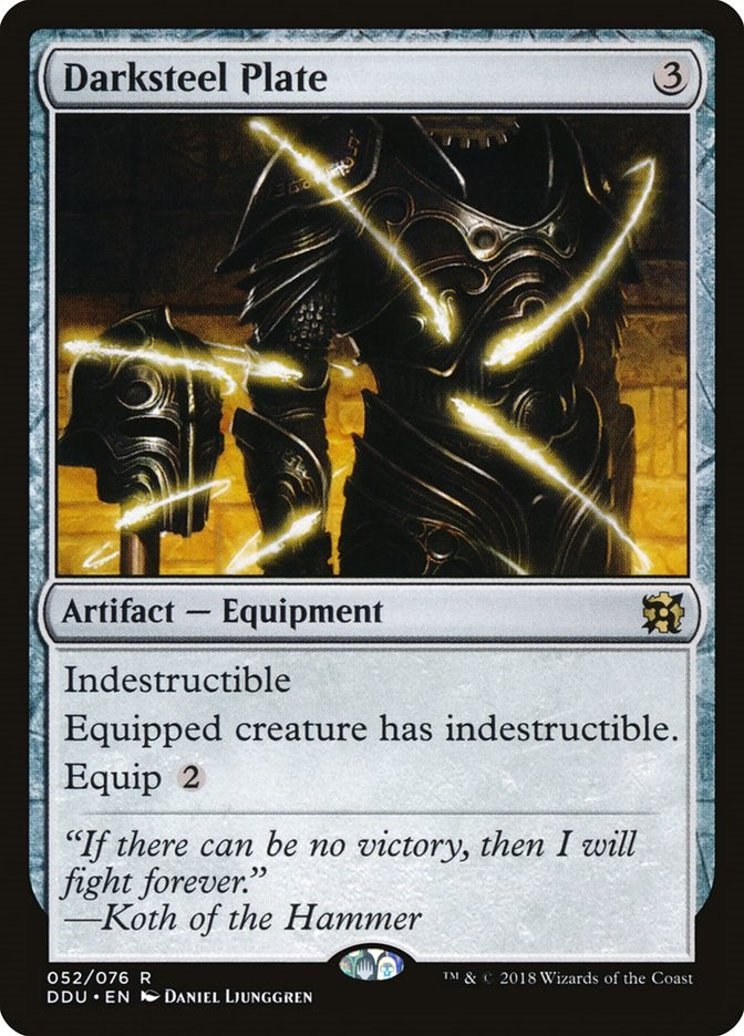Darksteel Plate [DDU - 52]