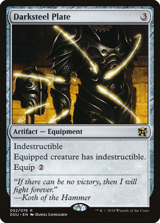 Darksteel Plate [DDU - 52]