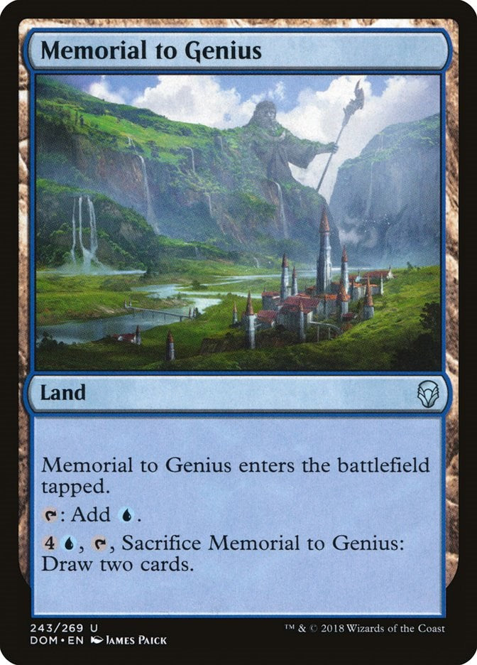 Memorial to Genius [DOM - 243]