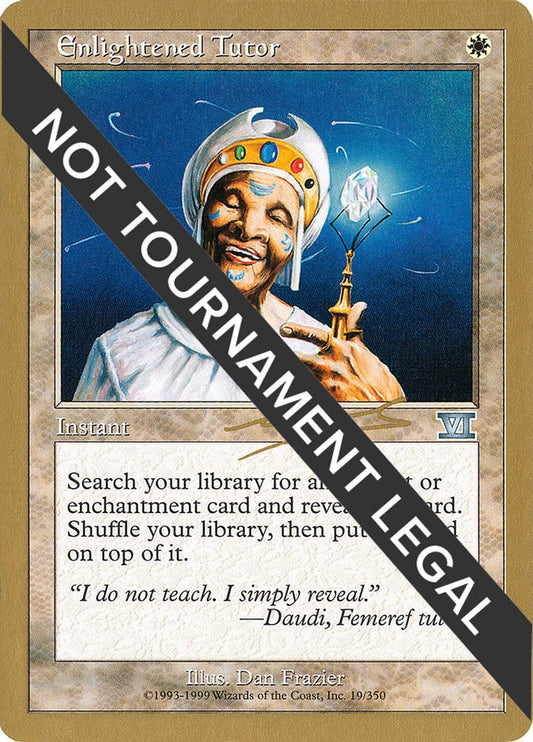 Enlightened Tutor - 2000 Nicolas Labarre (6ED) [WCD - N/A]